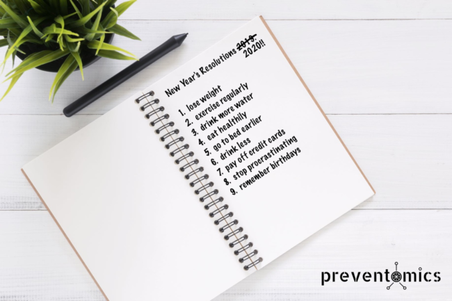 new year resolutions behavioural change